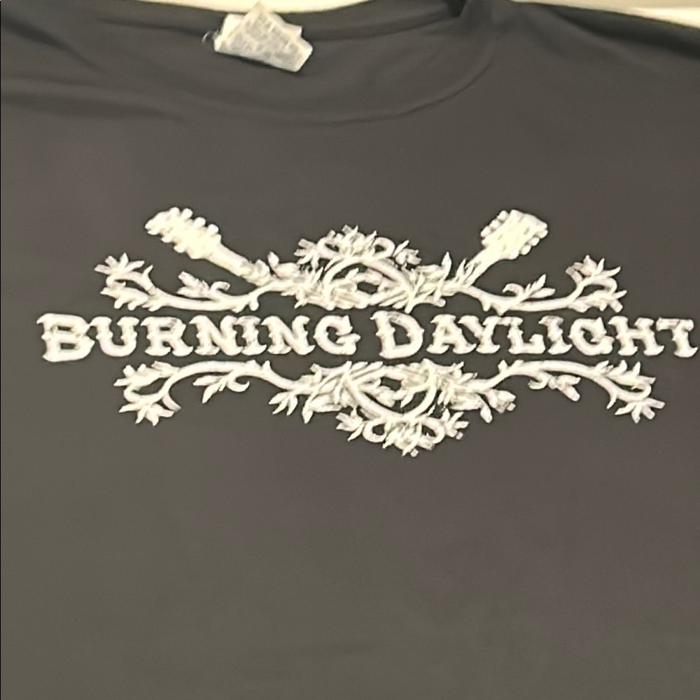 Jerzees Burning Daylight Black Short Sleeve Tee